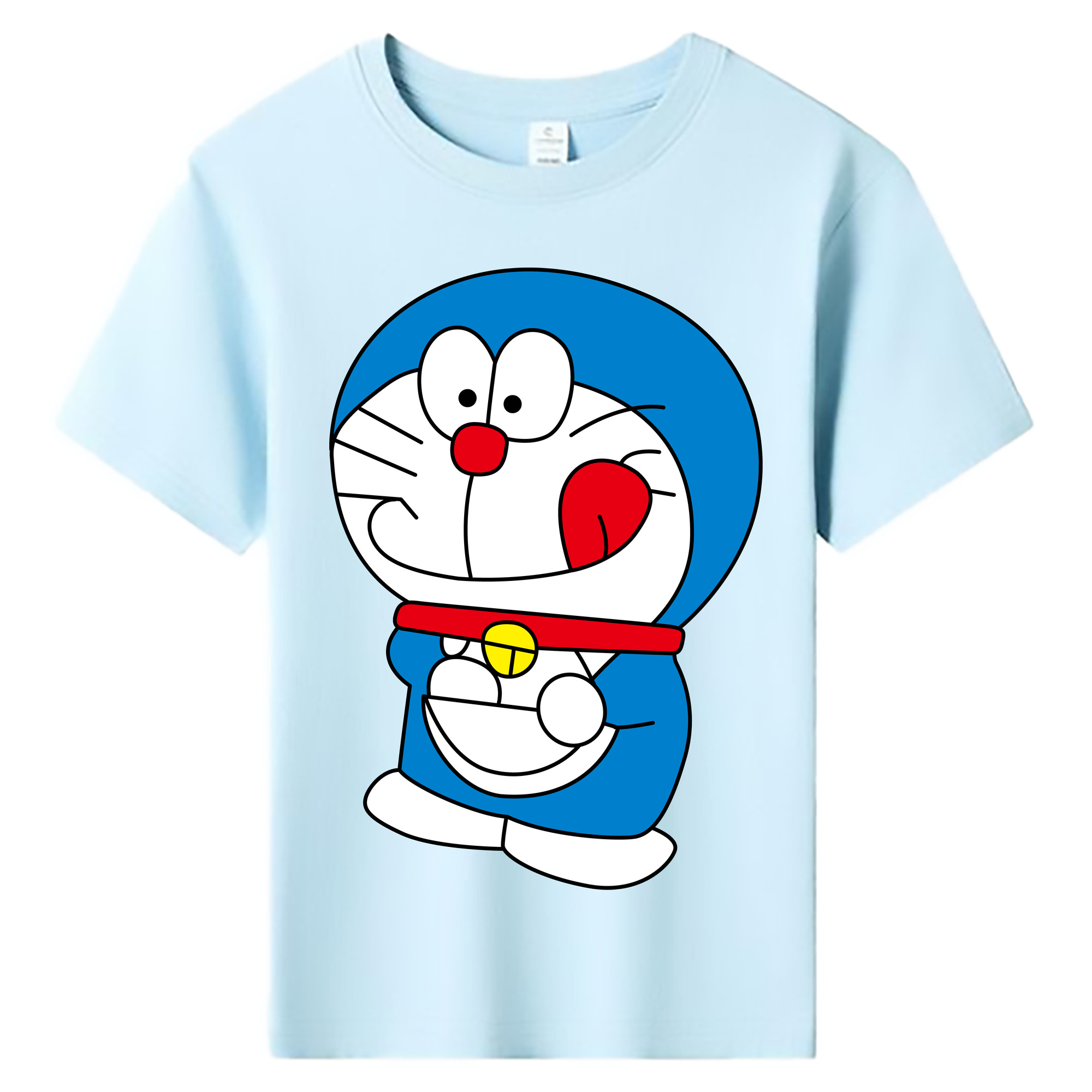 （画像用） ドラえもん Doraemon 綿100％キッズTシャツ（フロントプリント）